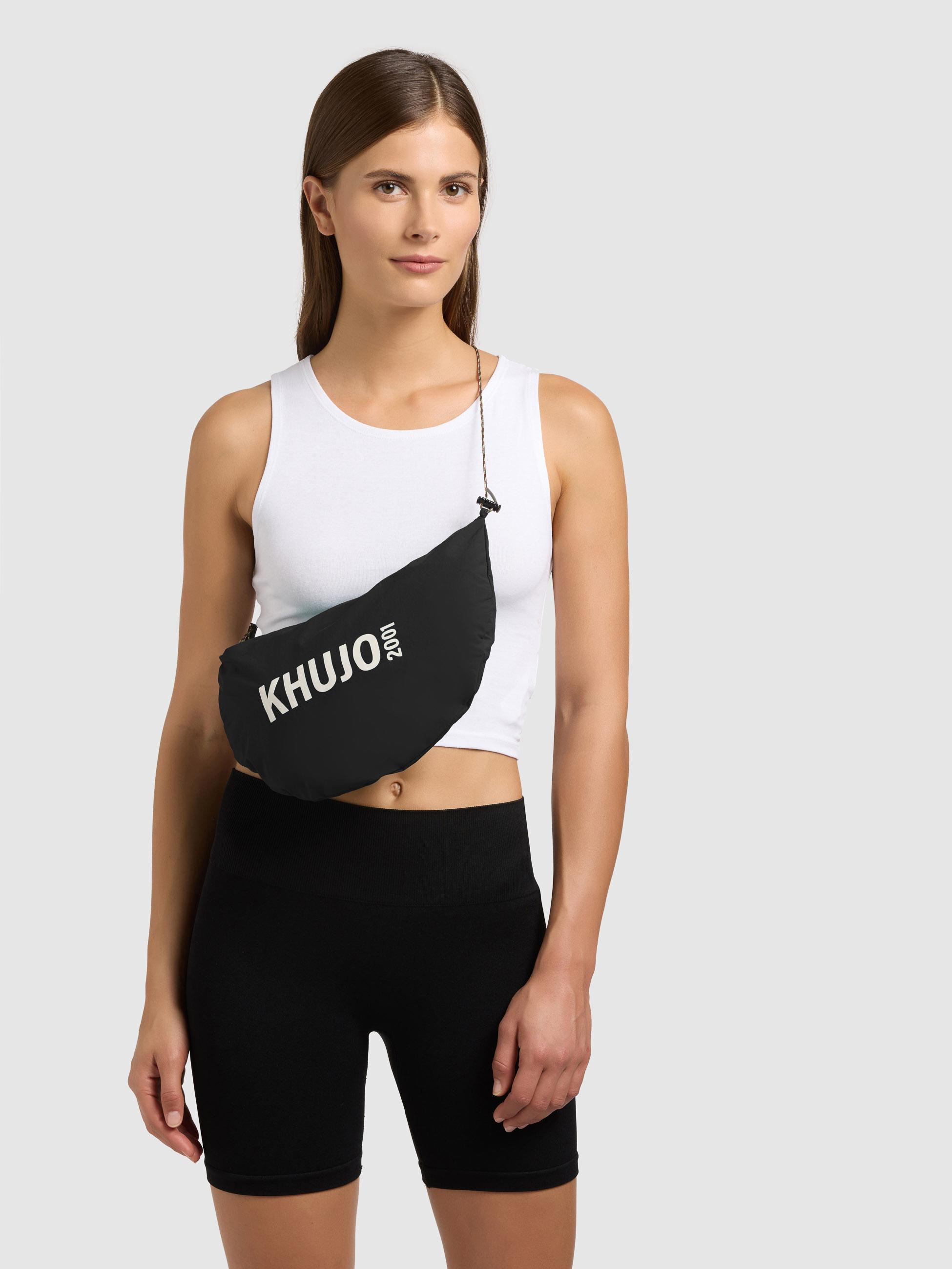 Packbare Übergangsjacke mit Umhängetasche "Shelly2" Black