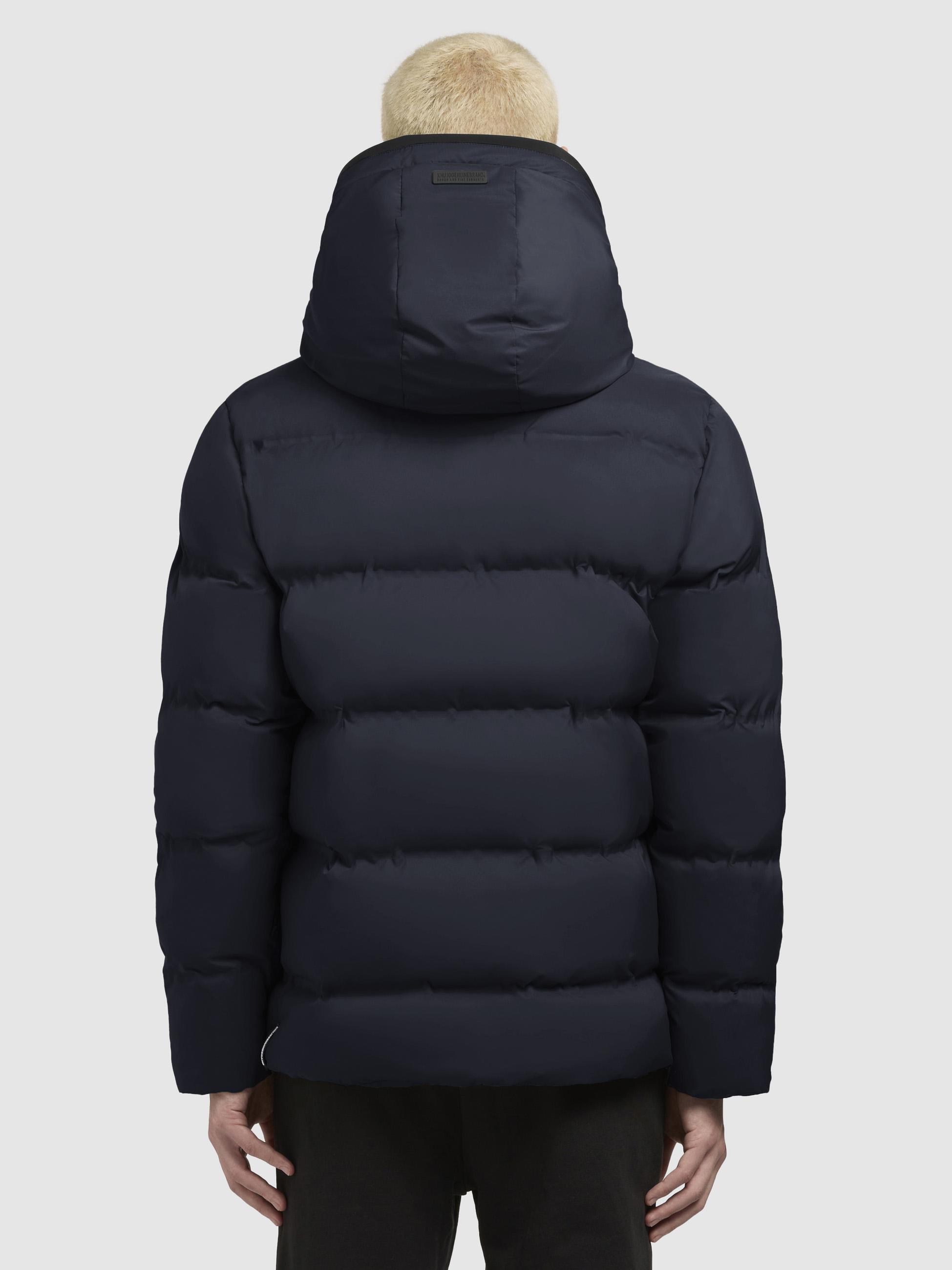 Warme Winter Steppjacke "Silas2-YM" Dark Navy