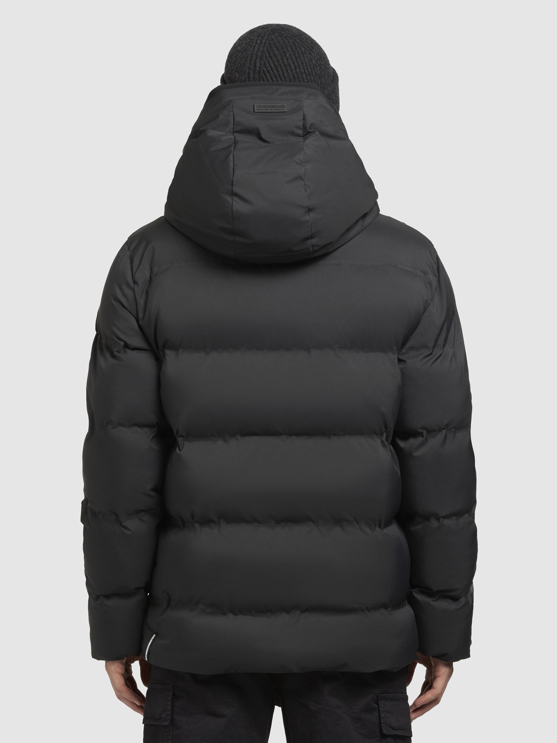 Warme Winter Steppjacke "Silas2-YM" Space Grey