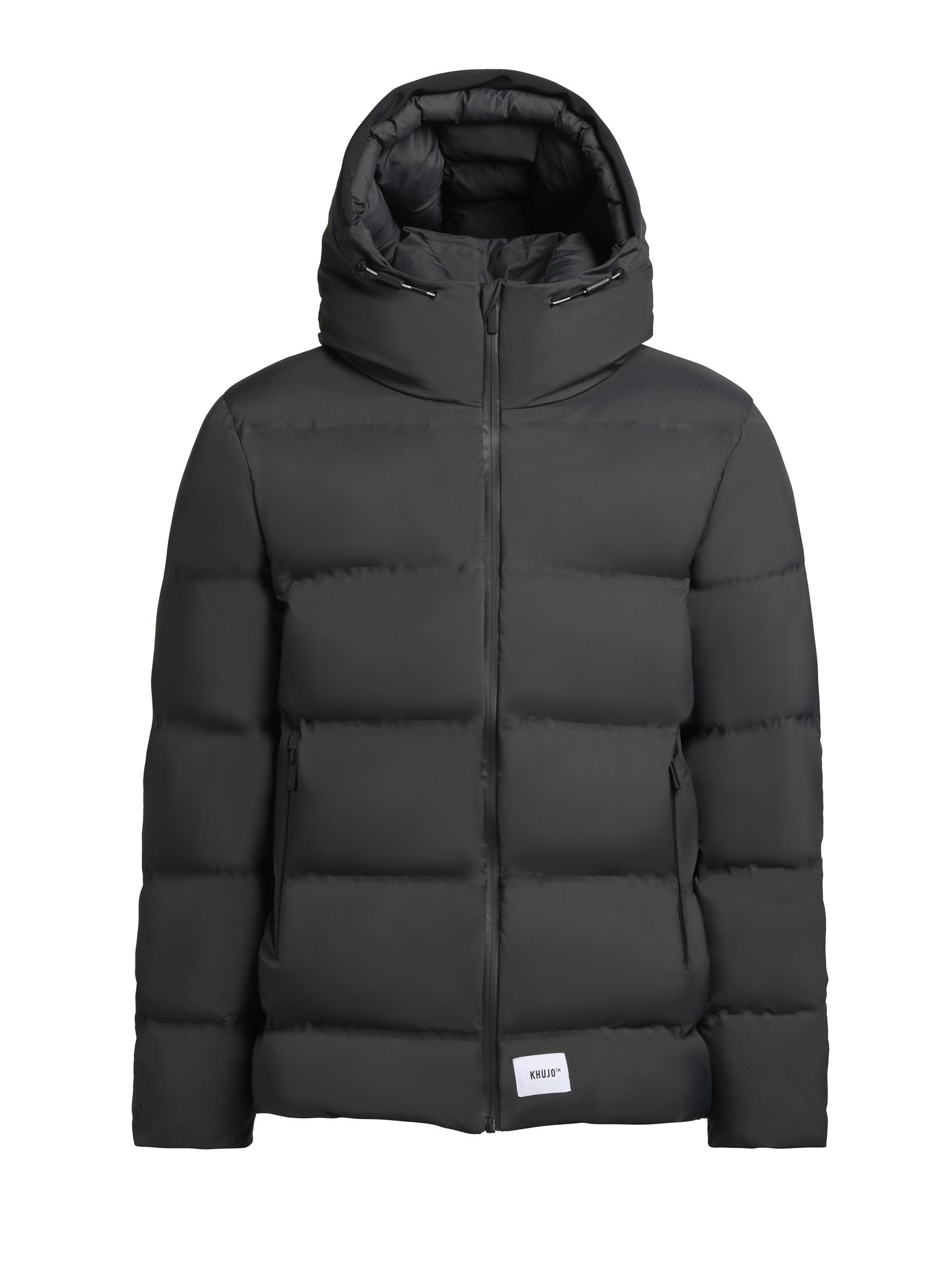 Warme Winter Steppjacke "Silas2-YM" Space Grey