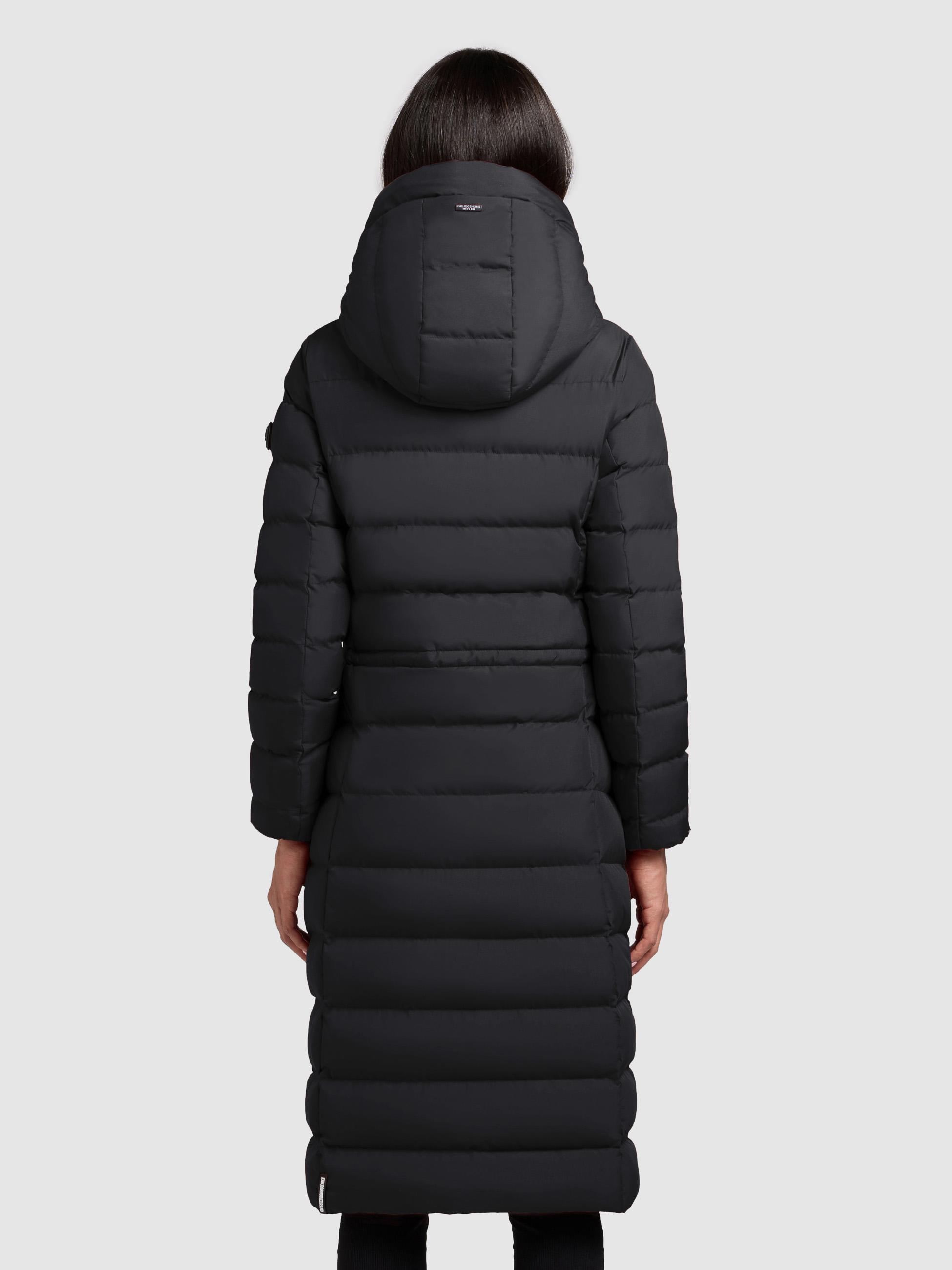 Warmer Steppmantel mit Kapuze Simmie-YM Black