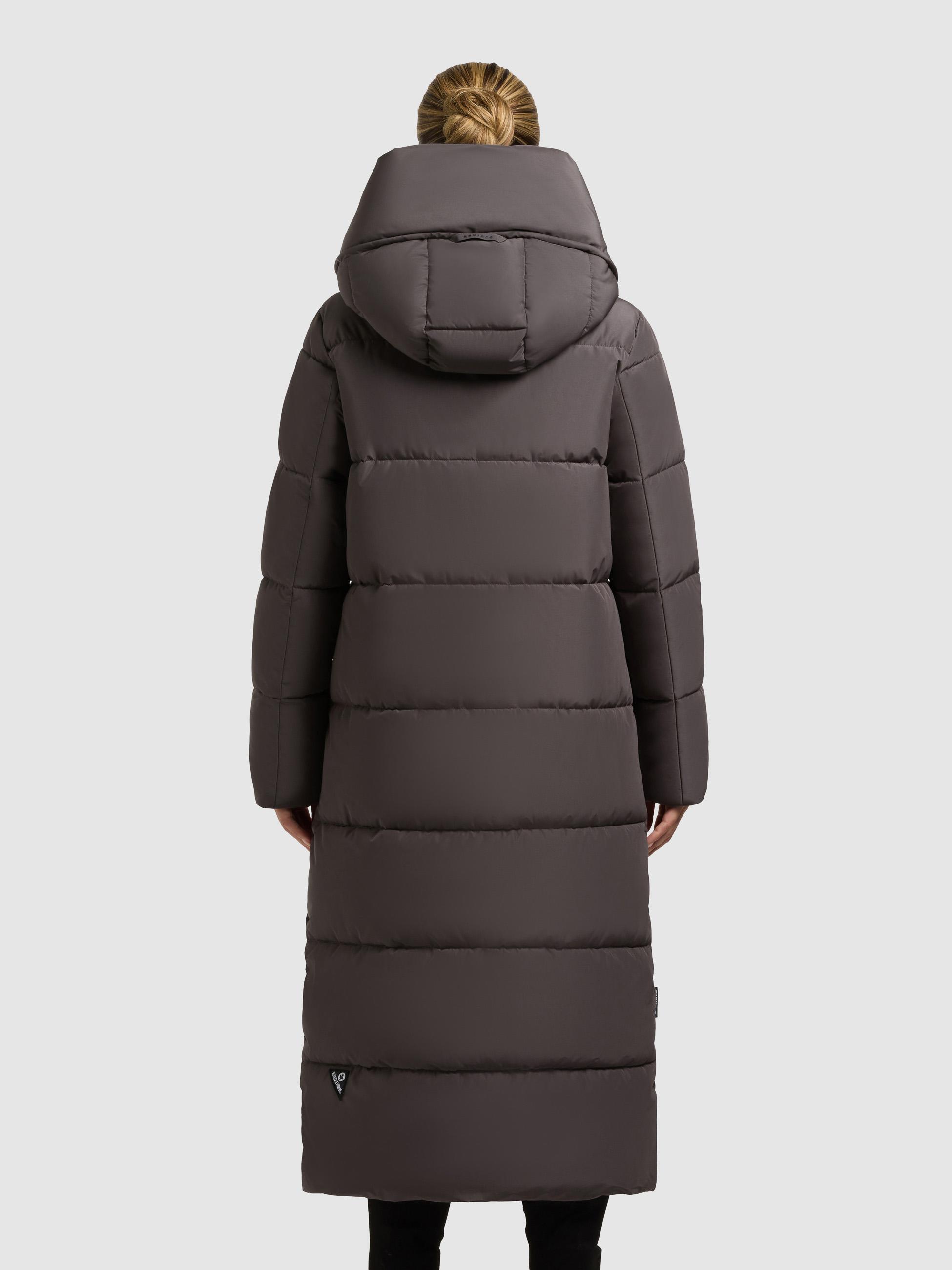 Wintermantel mit Kapuze "Soulani5 Matt" Graphite Grey