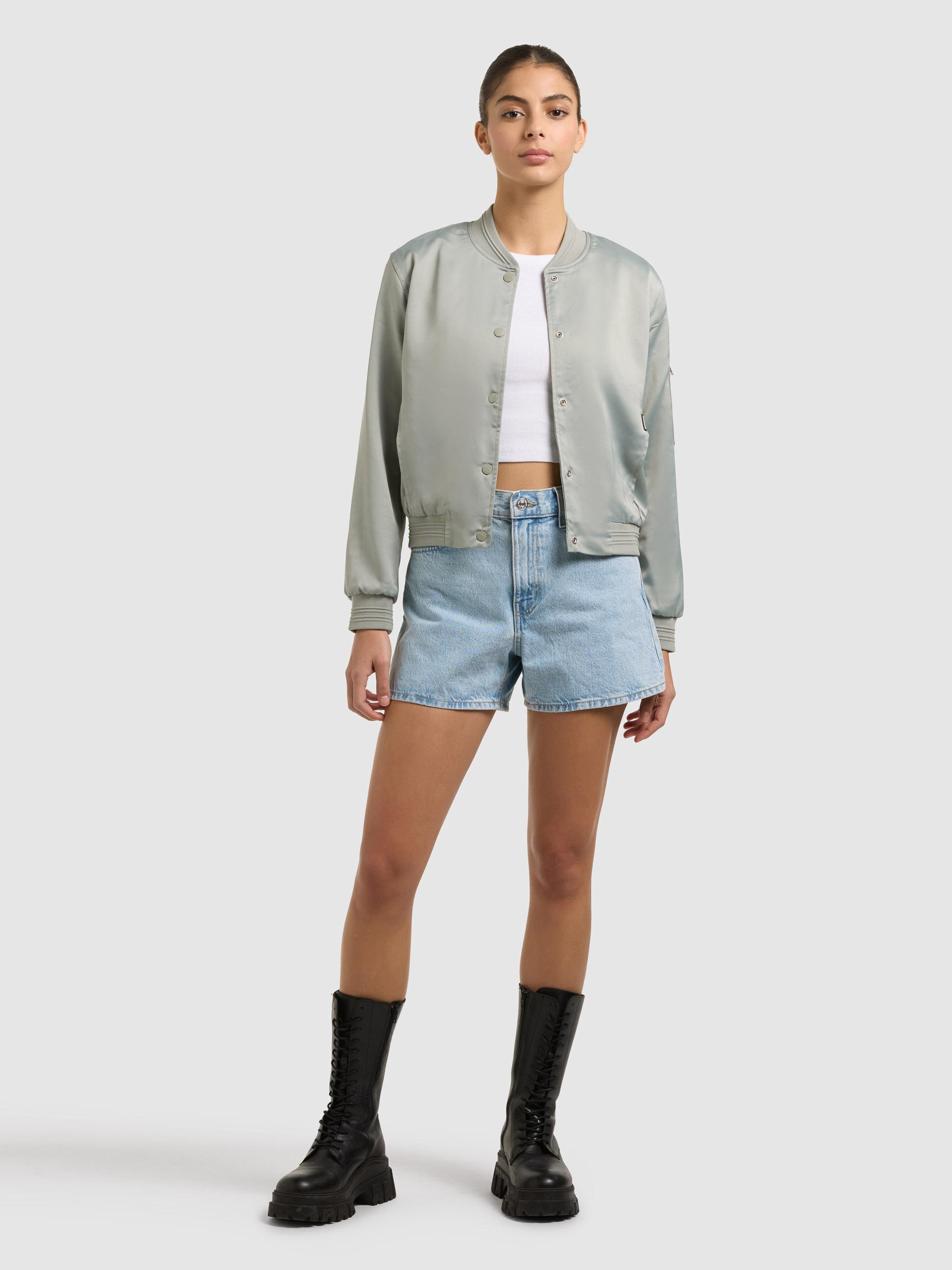 Leichte Bomberjacke "Tami" Cloud Green