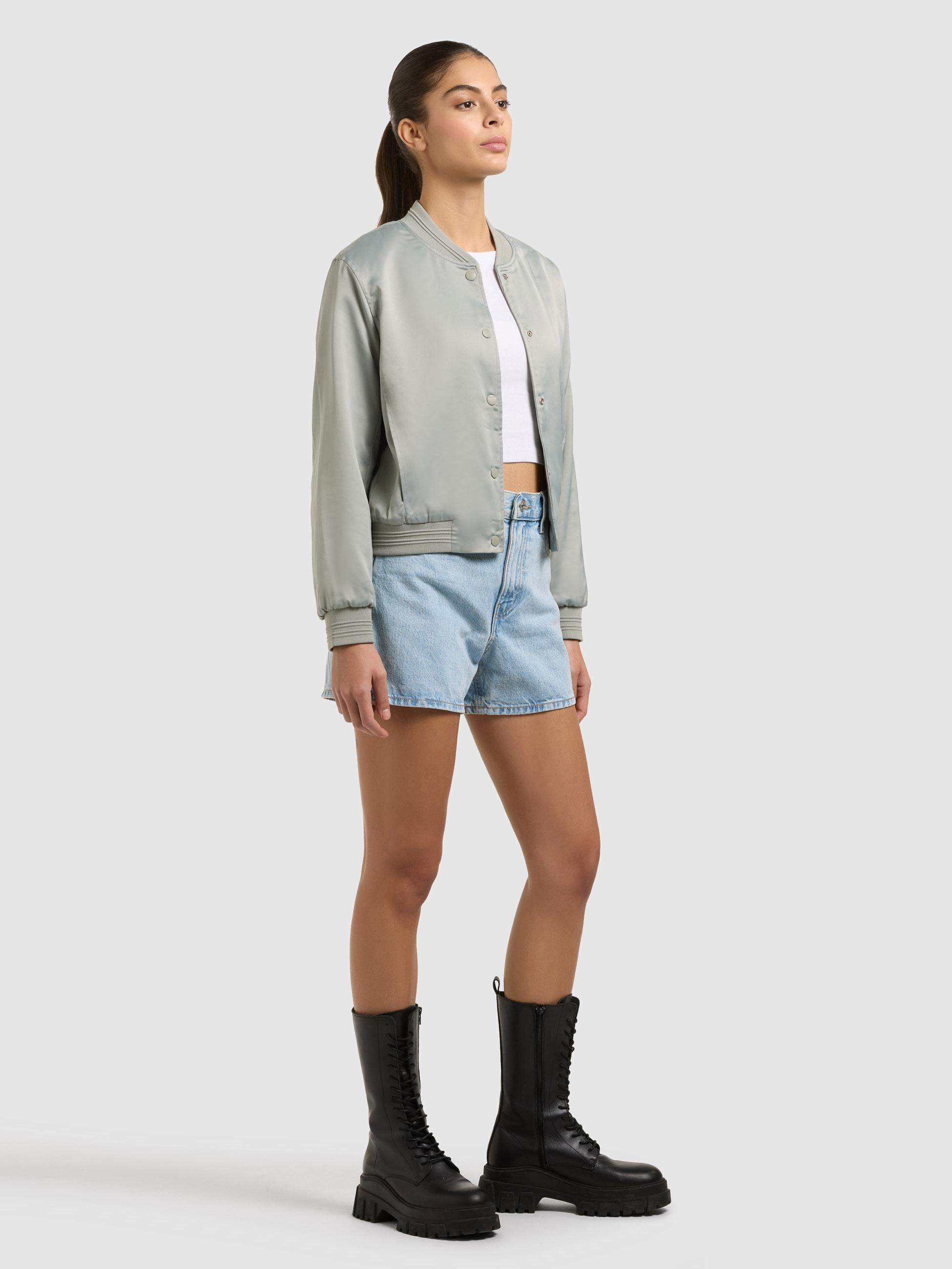 Leichte Bomberjacke "Tami" Cloud Green