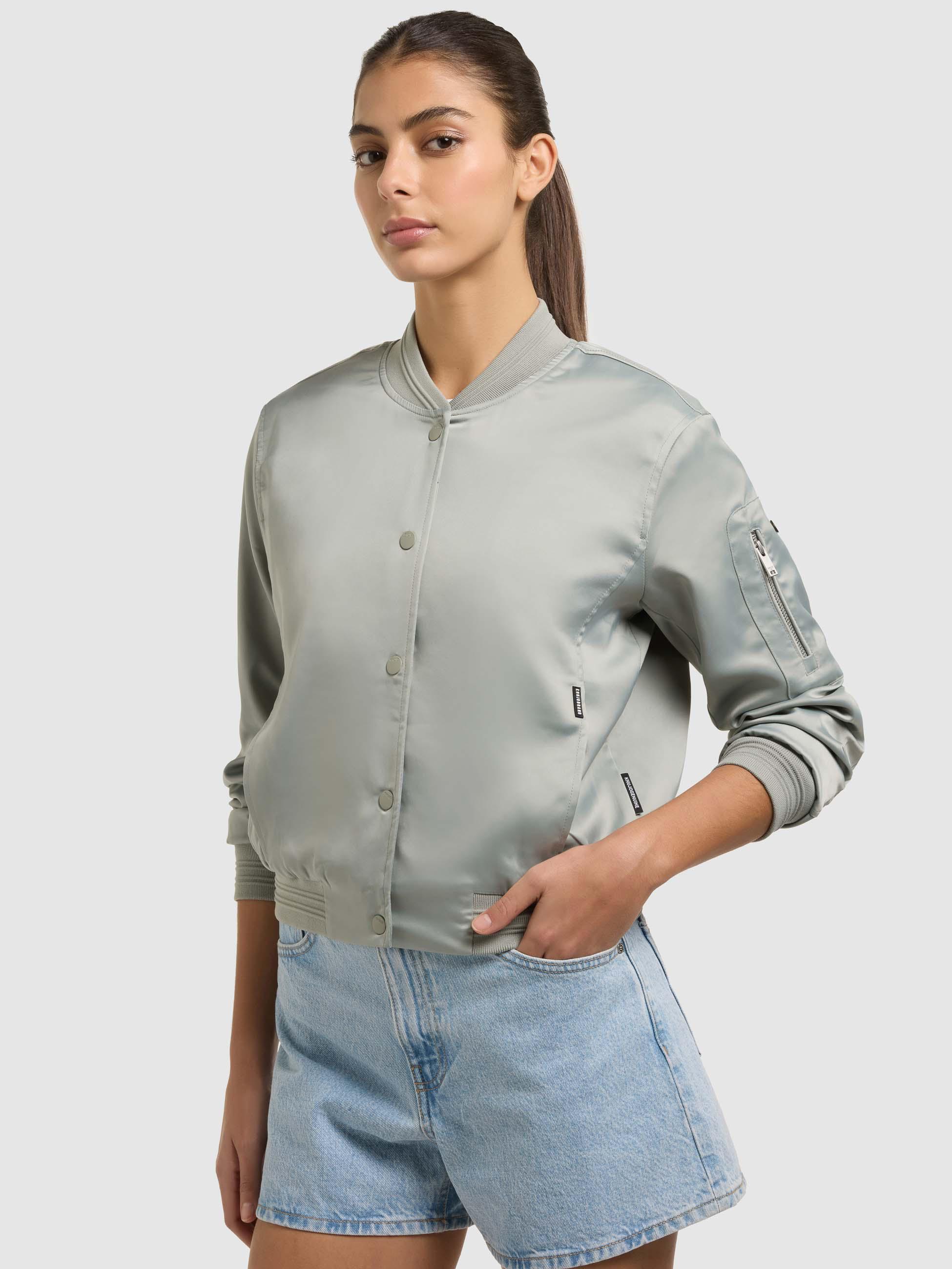 Leichte Bomberjacke "Tami" Cloud Green