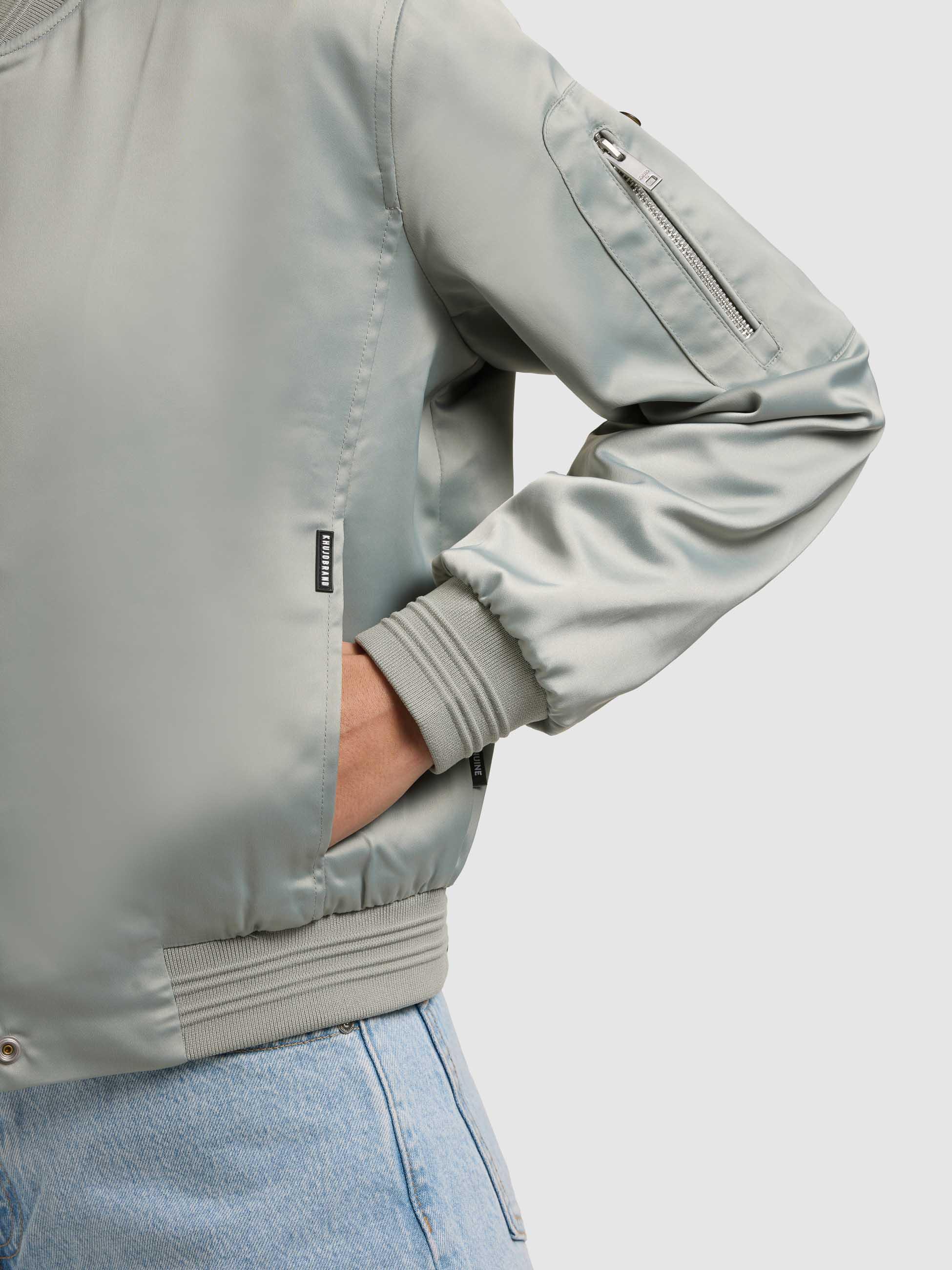 Leichte Bomberjacke "Tami" Cloud Green