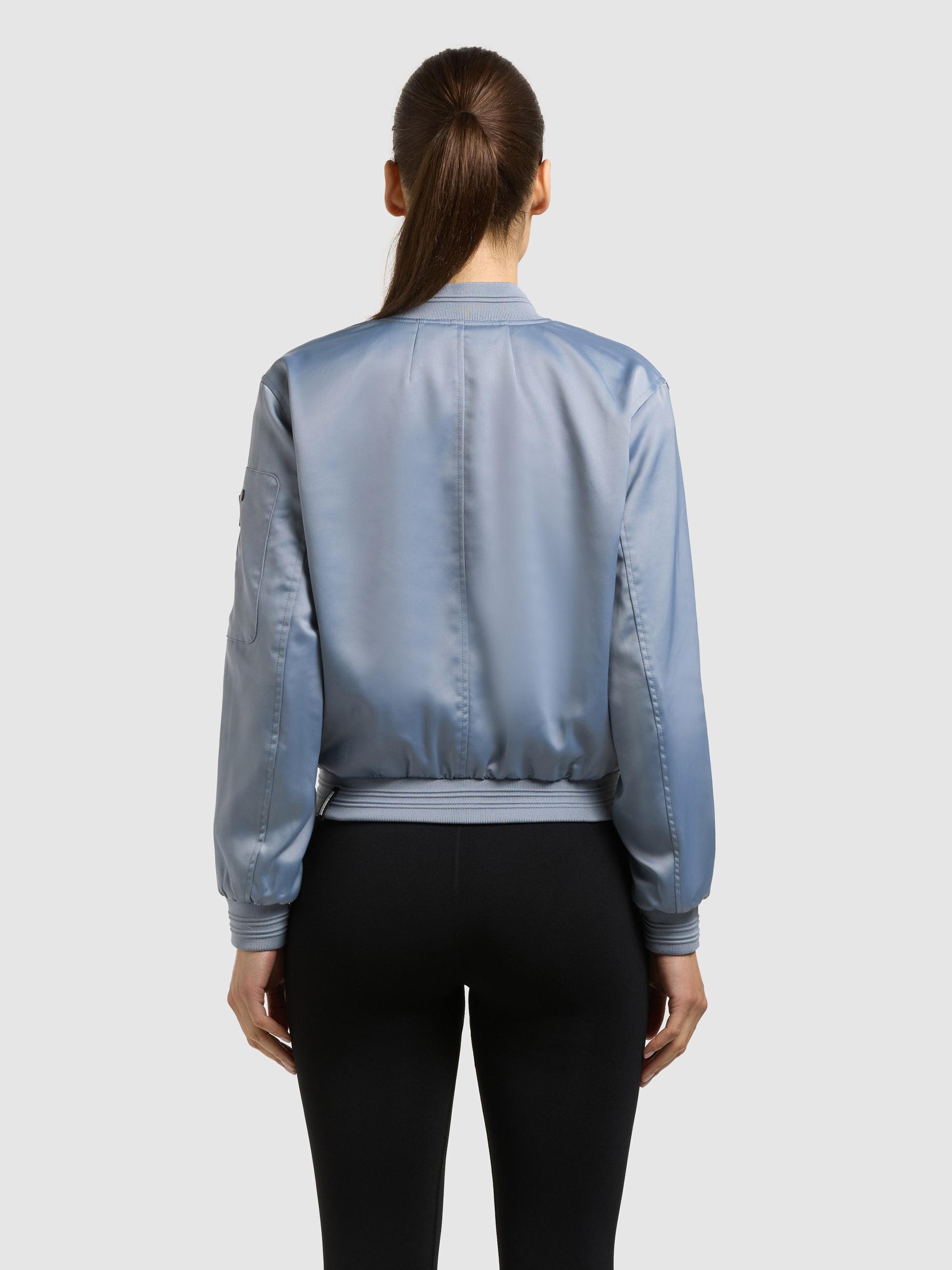 Leichte Bomberjacke "Tami" Misty Blue