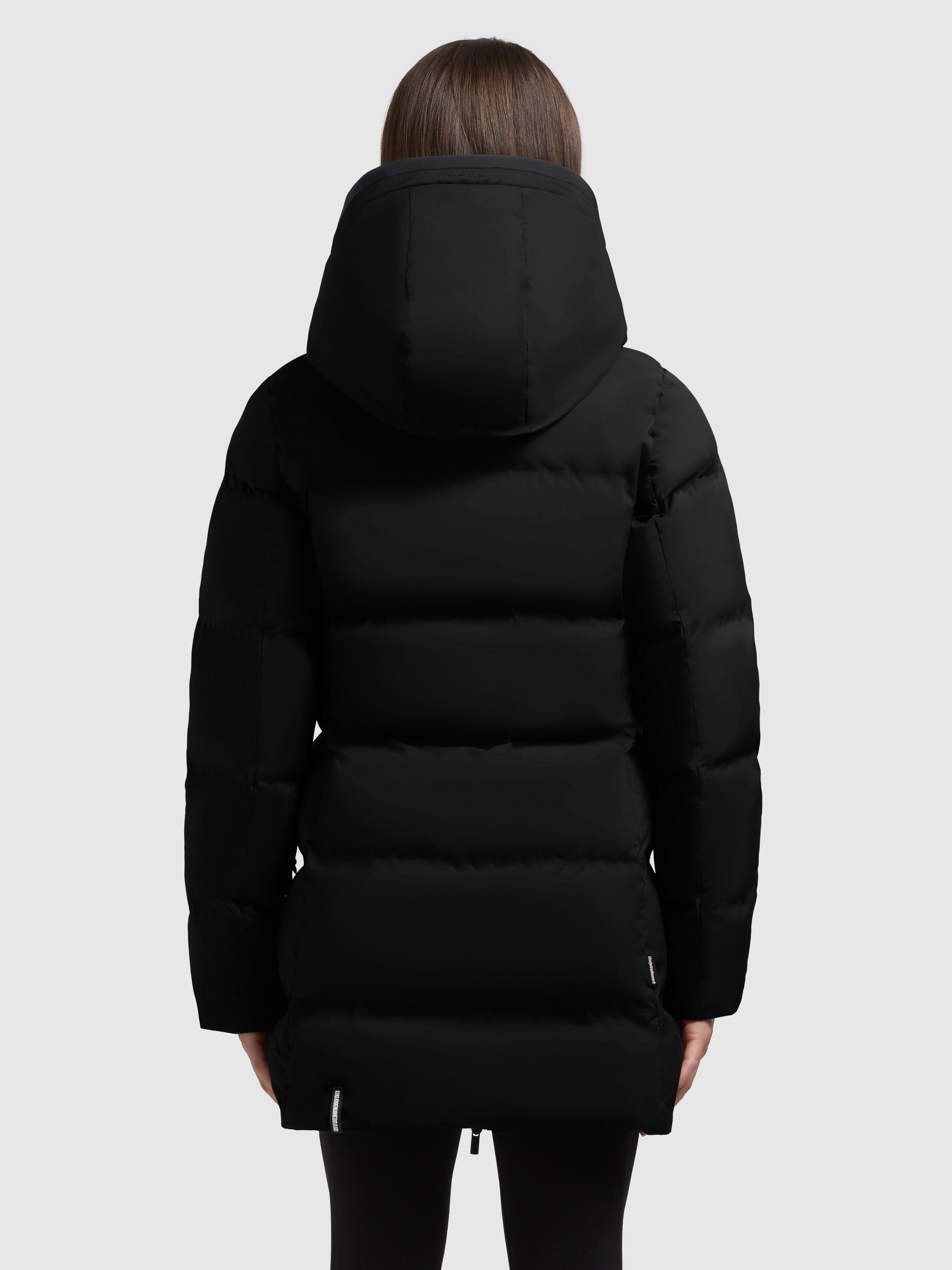 Winter Kurzmantel mit Kapuze "Tanare4" Black