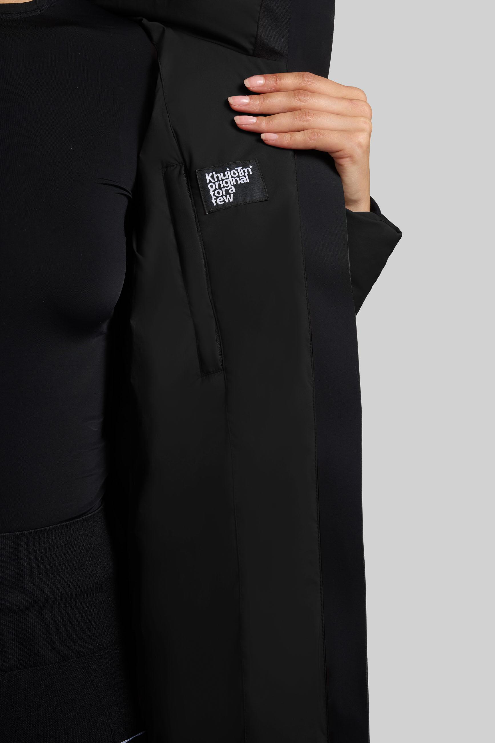 Winter Kurzmantel mit Kapuze "Tanare4" Black