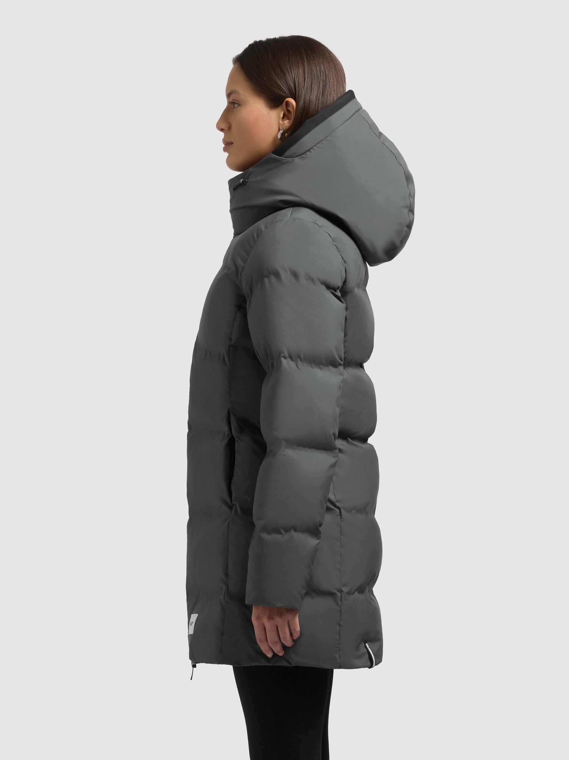 Winter Kurzmantel mit Kapuze "Tanare4" Foam Green