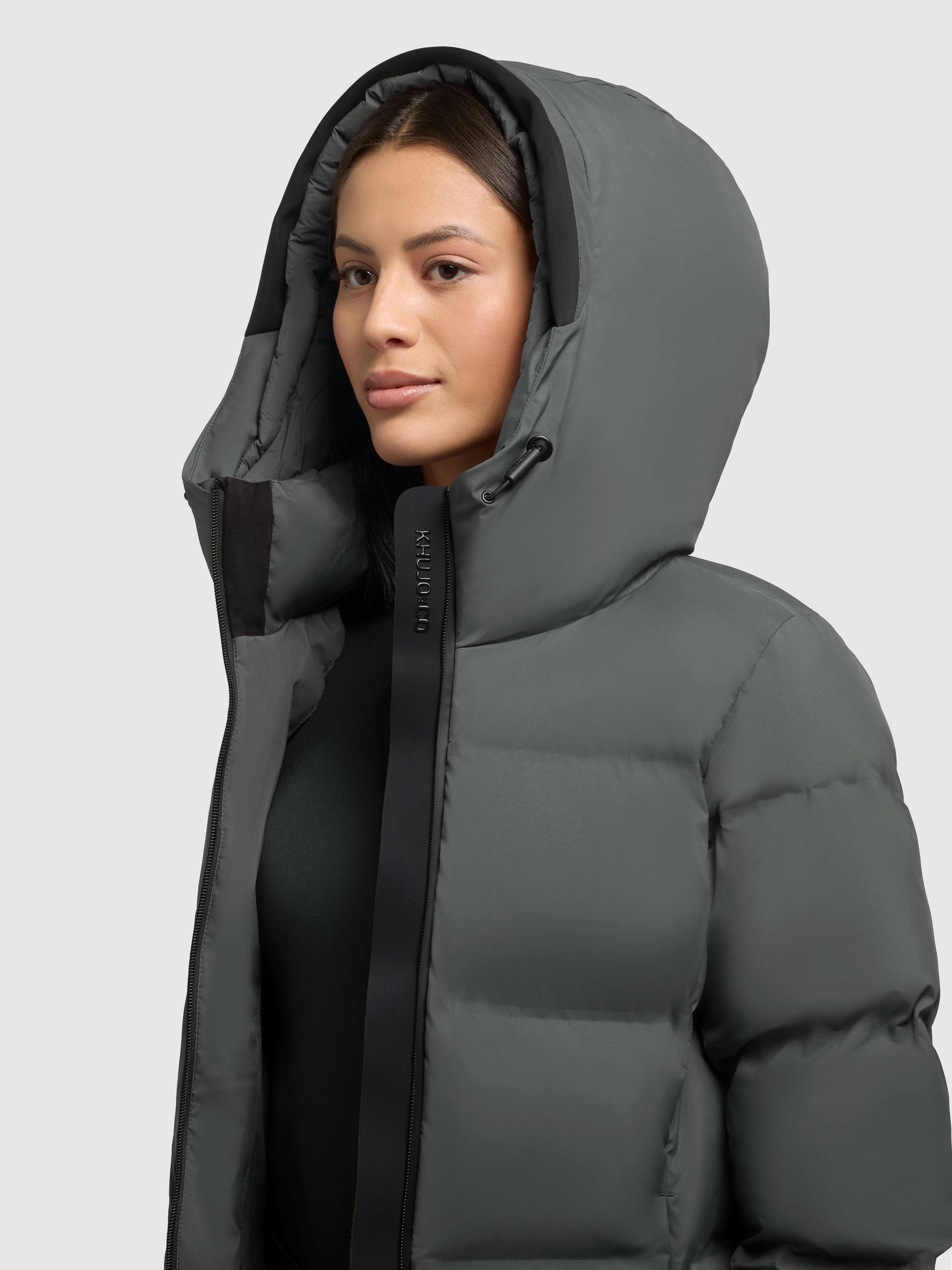 Winter Kurzmantel mit Kapuze "Tanare4" Foam Green