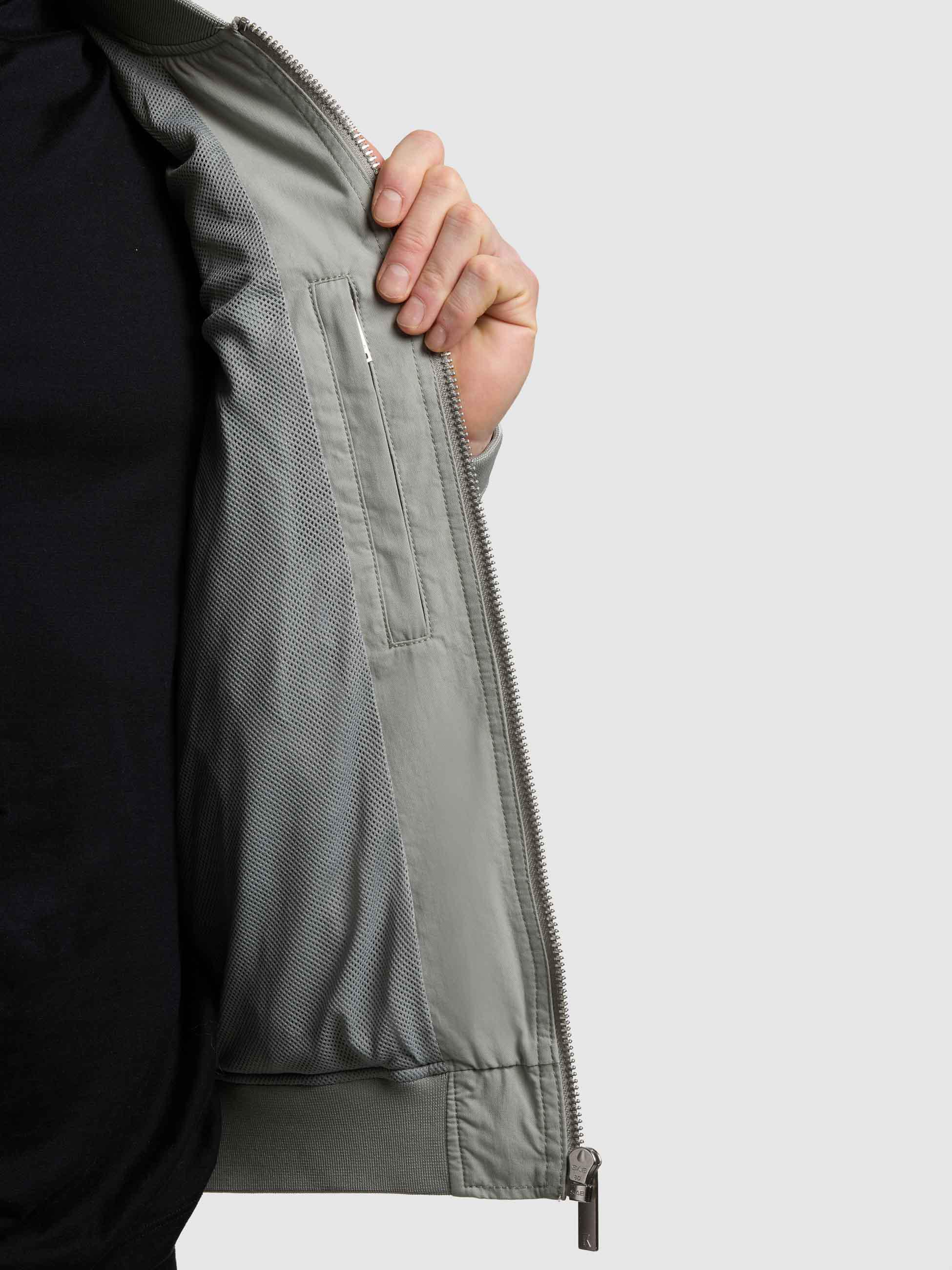 Leichte Bomberjacke "Tawas" Cloud Green