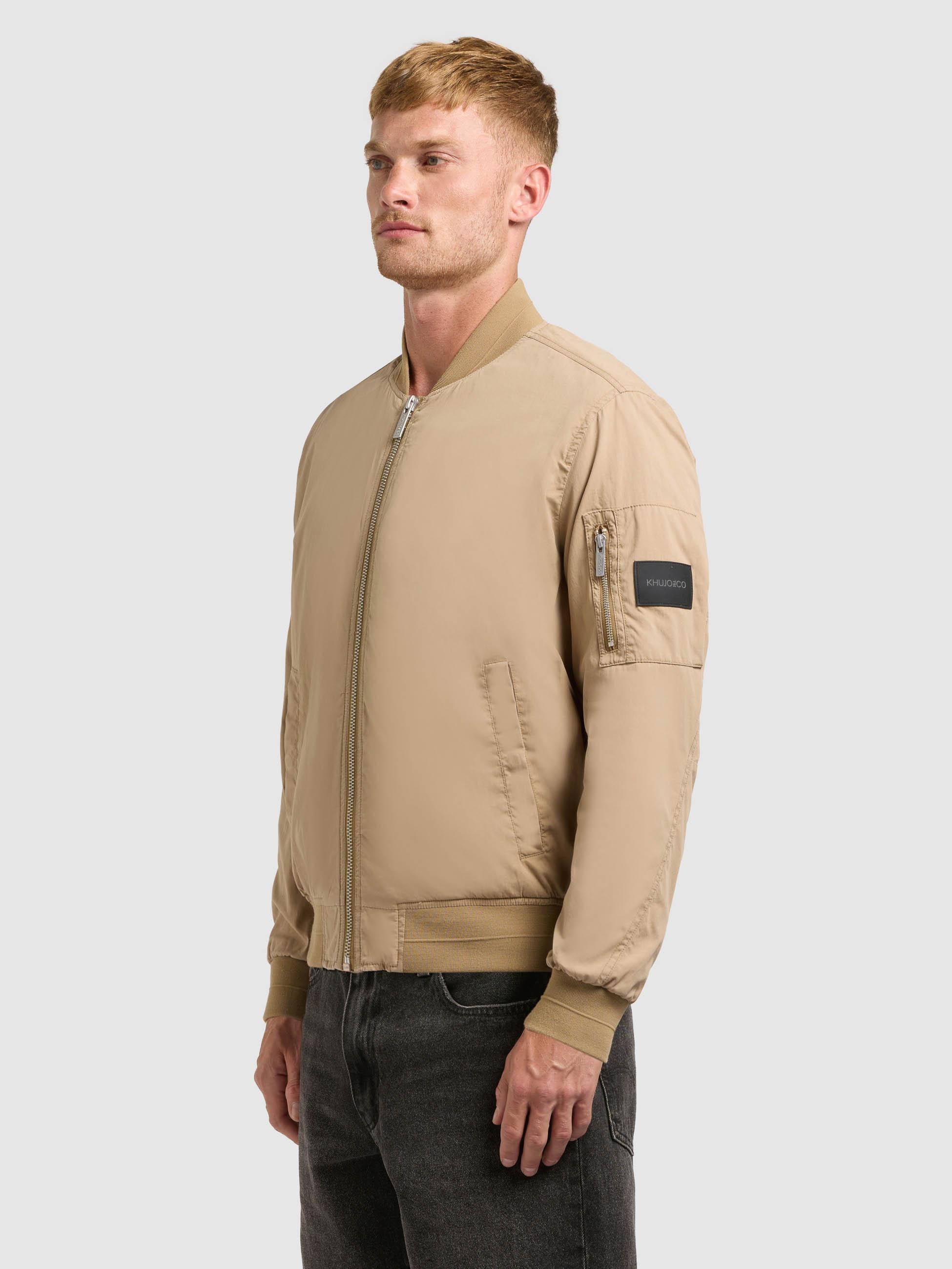 Leichte Bomberjacke "Tawas" Dark Beige