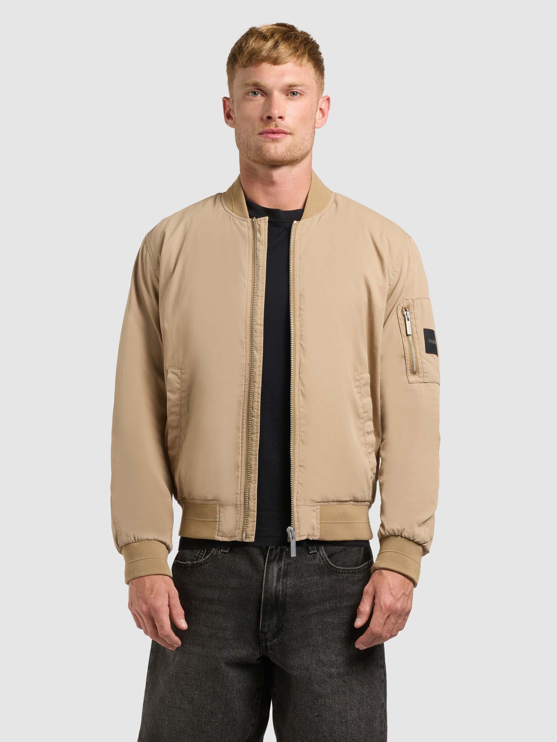 Leichte Bomberjacke "Tawas" Dark Beige
