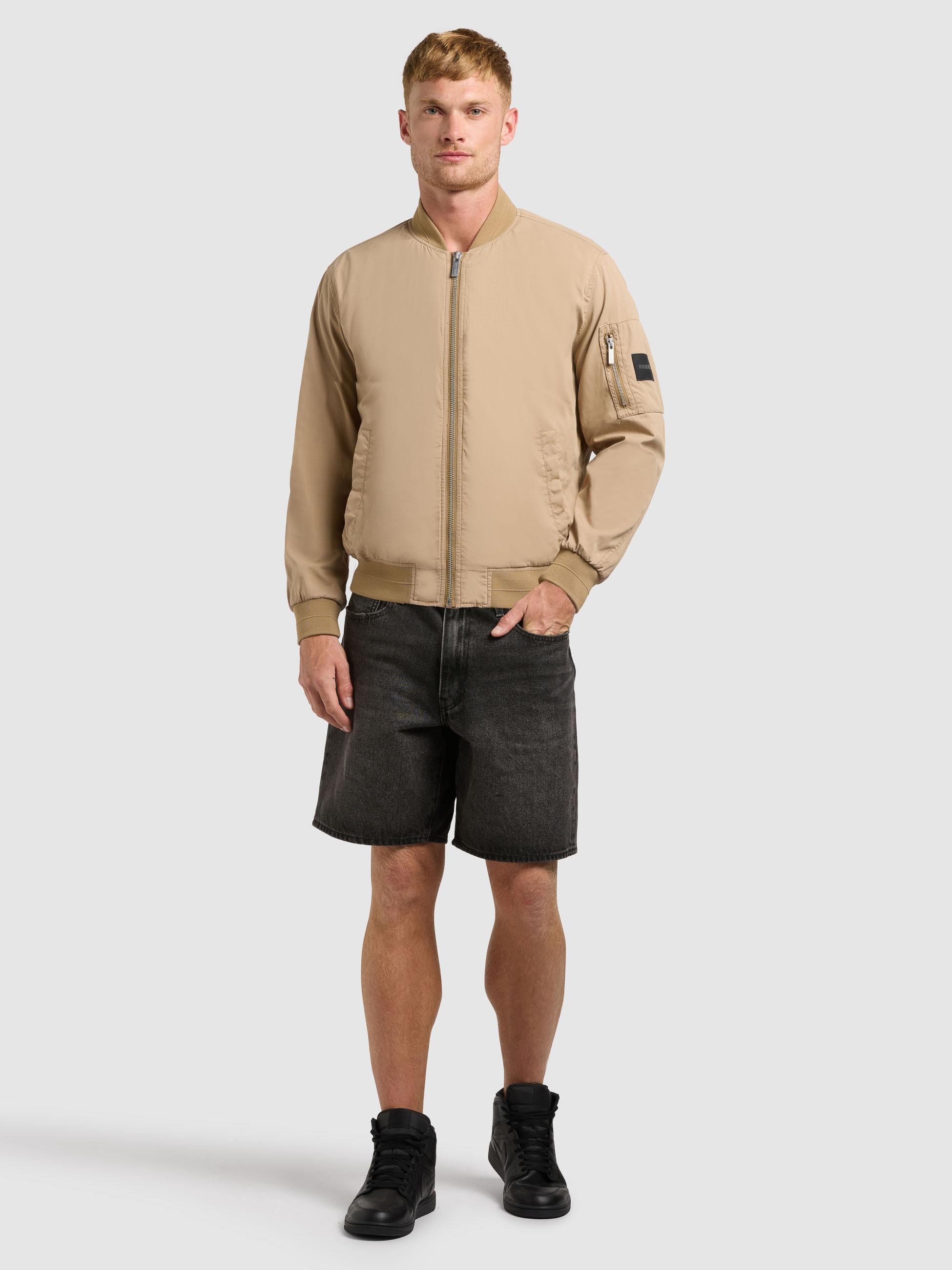 Leichte Bomberjacke "Tawas" Dark Beige