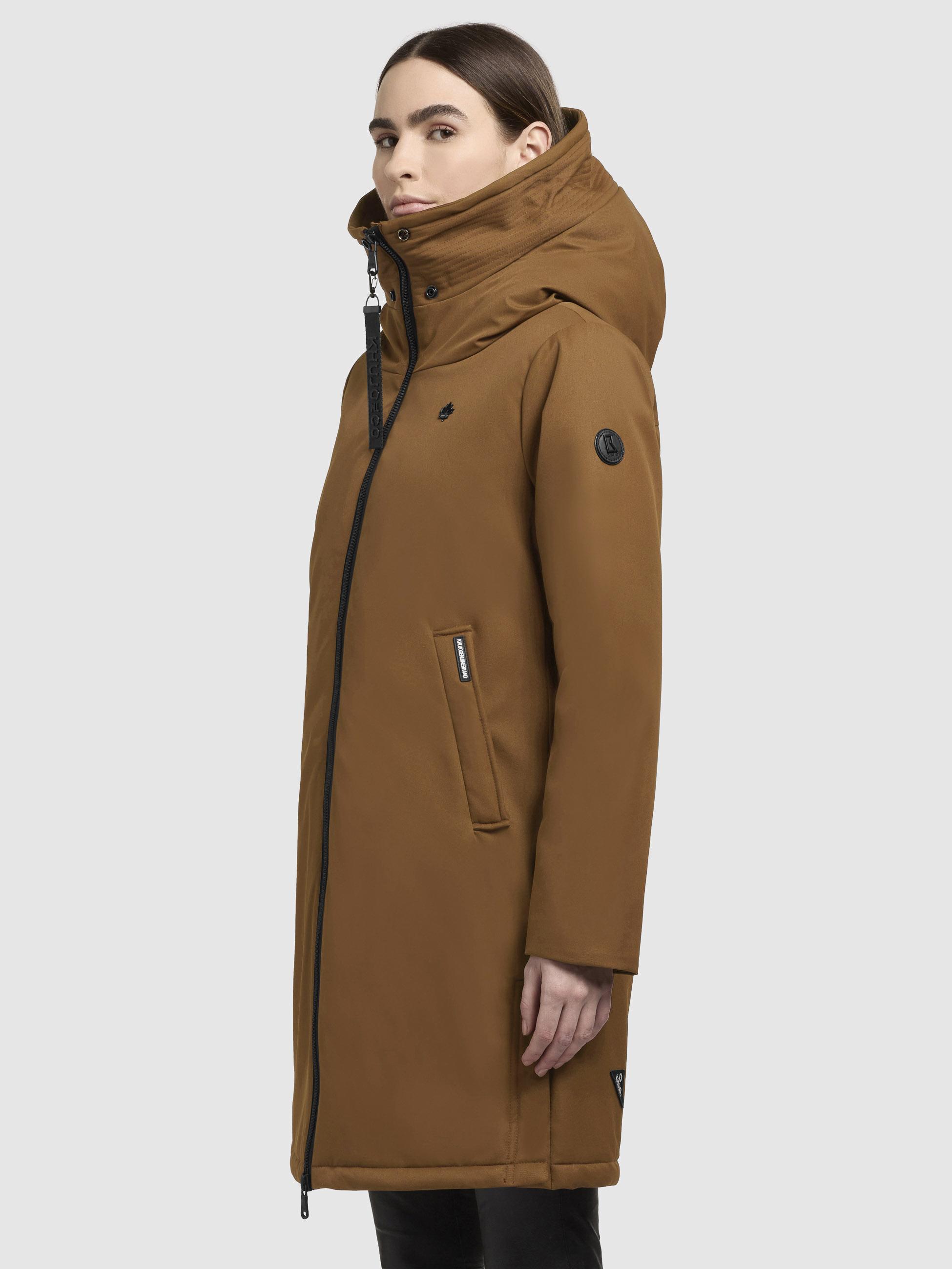 Winterparka mit großer Kapuze "Yaak3-YM" Golden Brown