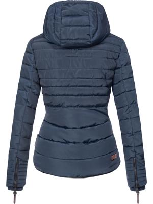 Kurze Winter Steppjacke mit Kapuze "Amber"