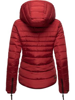 Kurze Winter Steppjacke mit Kapuze "Amber"