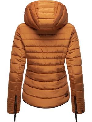 Kurze Winter Steppjacke mit Kapuze "Amber"