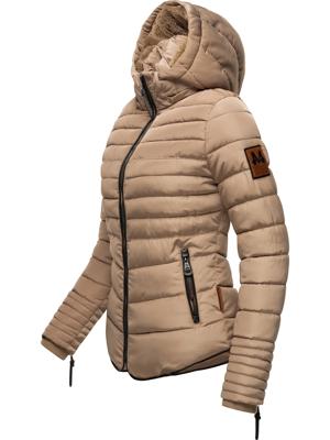 Kurze Winter Steppjacke mit Kapuze "Amber"