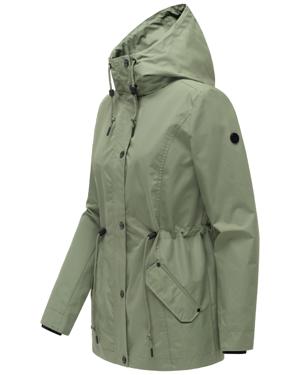 Übergangsjacke mit verstellbarer Kapuze "Bonbonparty 16"