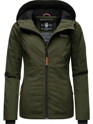 Leichte Übergangsjacke mit Kapuze "Brombeere"