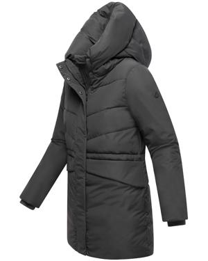 Steppjacke mit Kapuze und Taillenzugband "Delilah 16"