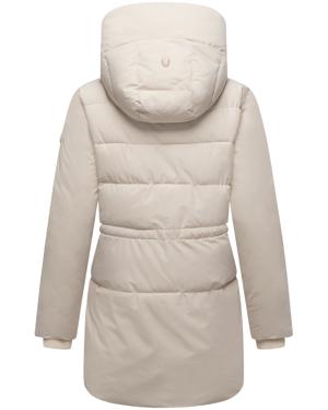 Steppjacke mit Kapuze und Taillenzugband "Delilah 16"