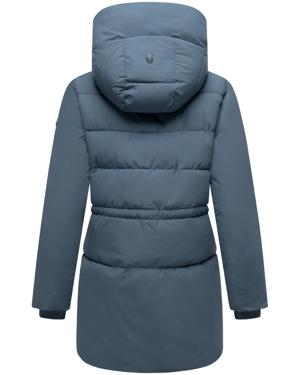 Steppjacke mit Kapuze und Taillenzugband "Delilah 16"