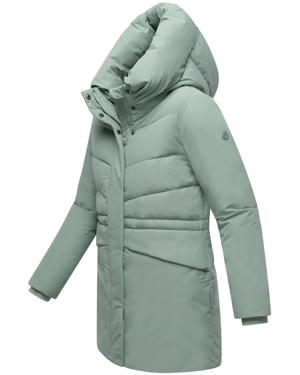 Steppjacke mit Kapuze und Taillenzugband "Delilah 16"