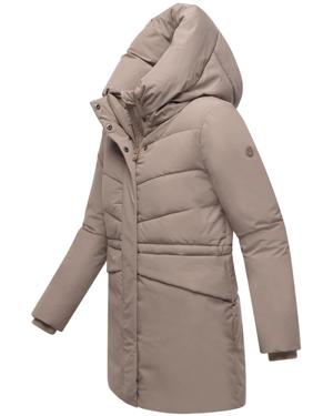 Steppjacke mit Kapuze und Taillenzugband "Delilah 16"