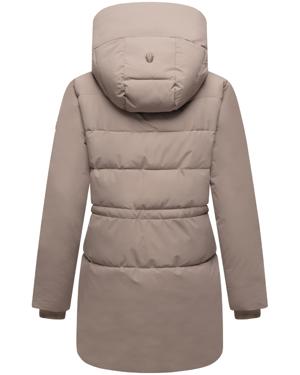 Steppjacke mit Kapuze und Taillenzugband "Delilah 16"