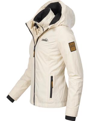 Leichte Übergangsjacke mit Kapuze "Erdbeere"