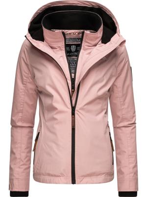 Leichte Übergangsjacke mit Kapuze "Erdbeere"