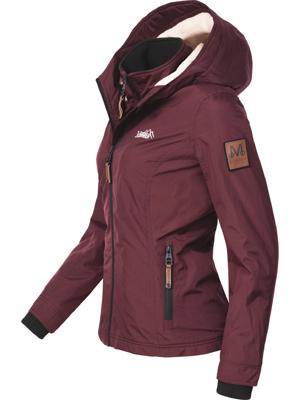 Leichte Übergangsjacke mit Kapuze "Erdbeere"