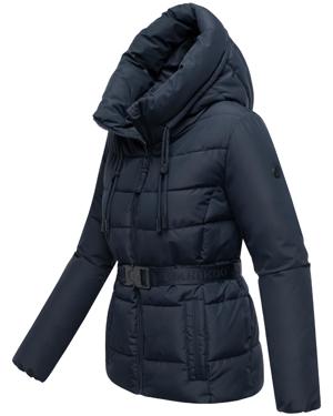 Winter Steppjacke mit Taillengürtel "Himee16"