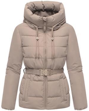 Winter Steppjacke mit Taillengürtel "Himee16"