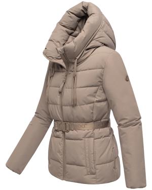 Winter Steppjacke mit Taillengürtel "Himee16"