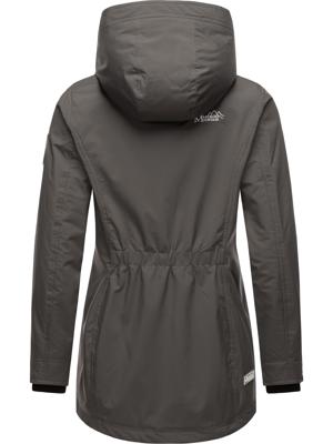 Übergangsjacke Outdoorjacke mit Kapuze Honigbeere