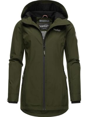 Übergangsjacke Outdoorjacke mit Kapuze Honigbeere