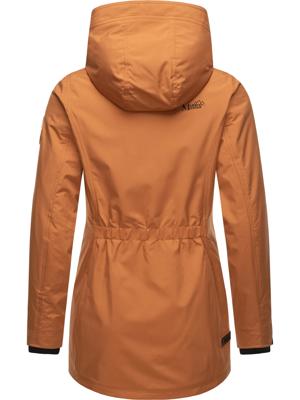 Übergangsjacke Outdoorjacke mit Kapuze Honigbeere