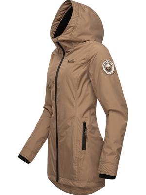 Übergangsjacke Outdoorjacke mit Kapuze Honigbeere