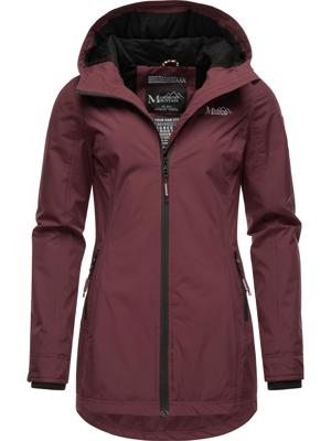 Übergangsjacke Outdoorjacke mit Kapuze Honigbeere