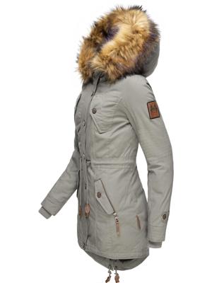 Winterparka mit abnehmbarem Kunstfell "La Viva Prc"