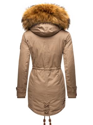 Winterparka mit abnehmbarem Kunstfell "La Viva Prc"