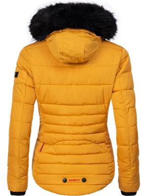 Winter Steppjacke mit Kapuze "Lotusblüte"