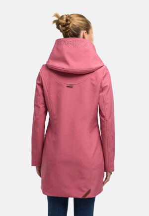 Wasserdichter Softshell-Mantel lang mit Kapuze "Mayleen"