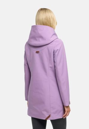 Wasserdichter Softshell-Mantel lang mit Kapuze "Mayleen"