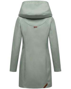Wasserdichter Softshell-Mantel lang mit Kapuze "Mayleen"