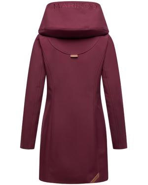 Wasserdichter Softshell-Mantel lang mit Kapuze "Mayleen"